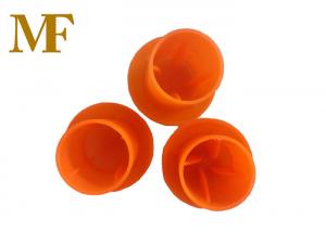 China Protective Orange Rebar End Caps High Visibility Scaffold Safety on sale