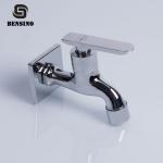 Wall Mount Zinc Handle 180g 0.05Mpa Brass Bibcock