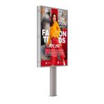 Easy installation waterproof IP65 p6 8000nits steel 4G system outdoor advertisin