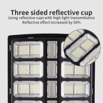 ABS Integrated Solar Street Light 480W Solar Powered Street Light With Motion