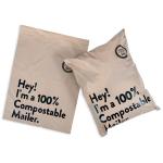 100% Biodegradable Compostable Mailer Bag Poly Plastic For Shoes Shipping