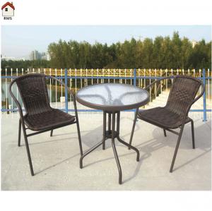 China heavy duty outdoor furniture metal rattan furniture RMS70053R on sale