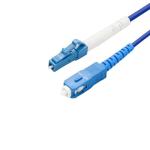 Singlemode Simplex 9 / 125 LSZH 1core 2core Fiber Optic Jumper Patch Cord FTTH