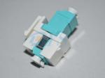 FC-ST Metal Optic Fiber Adapter / Fiber Optic Cable Adapter Multi Mode