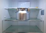 Food Sanitary Small Stainless Steel Milk Can With Lid Placed in Refrigerator