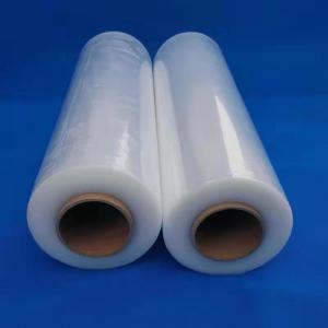 China Packaging Plastic Shrink Wrap PE Cling Pallet Stretch Jumbo Roll Film on sale