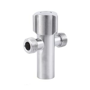 Wholesale Bathroom Shower Angle Valve 1 2 SS Steel For Garden Irrigation from china suppliers