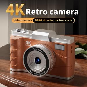 Wholesale NEW Retro Trend Ultra Clear Dual Camera 4K Ultra HD Camera from china suppliers
