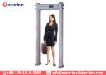IP55 Walk Through Security Detector Body Scanners Dust / Water Resistant