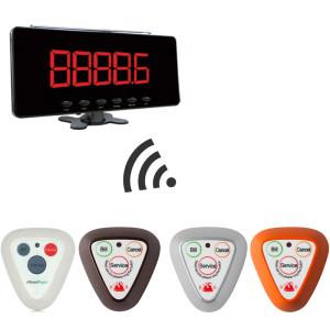 Wholesale Restaurant High-quality wireless equipment with Customer Table Call Button and big display XXXX.X from china suppliers