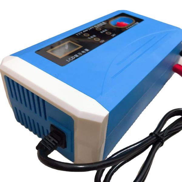 125W Output Power Fast Charger 12V24V 10Amp Battery Charger Maintainer Trickle