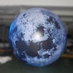 Giant Inflatable Moon Ball Inflatable Moon Planet Balloon For Christmas