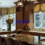 Powder Coating EPDM 6063-T5 Aluminium Clad Wood Windows For Houses