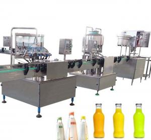 Wholesale Easy Operate Carbonated Beverage Filling Machine / Soda Water Filling Machine from china suppliers