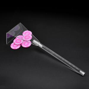China Casino Poker Table Accessories Metal Chips Rod Push Poker Chip on sale