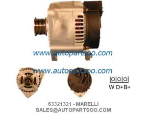 Wholesale 63321321 63321358 - MARELLI Alternator 12V 100A Alternadores from china suppliers