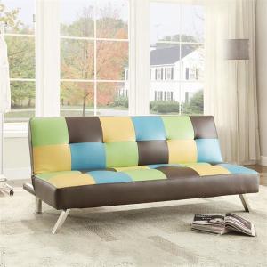 Wholesale Colorful Fold Up Sleeping Sofa Bed Office , Living Room Hideaway Bed Couch 22kg from china suppliers