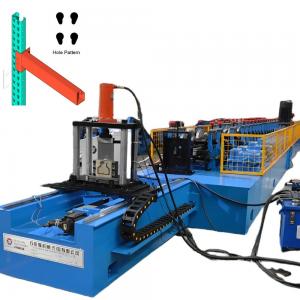 Wholesale Hydraulic Cutting Upright Rack Forming Device 5.5KW 1.5-2.5mm With 18 Stations from china suppliers