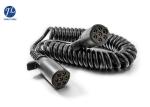 Reversing Camera Extension Cable Trailer Camera Video Cable With 7 Pin Plastic