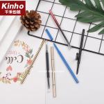 Twist Up Empty Eyeliner Bottle 2 In 1 2.5g Eyebrow Pencil With Brush