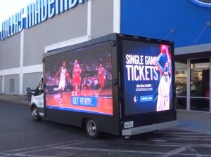 Wholesale 5500cd/m2 7000 Nits P8 Mobile Advertising LED Display from china suppliers