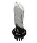 Dome Type Ftth Splice Closure 48core 72core ABS PC Material Fiber Optic Joint