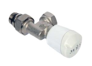 Wholesale Reverse Angle Wheel Head Radiator Valve Manifolds for Heating ART1564 Thermostatic Radiator Control Valve from china suppliers