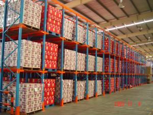 Wholesale Cold Rolled Steel Drive In Pallet Racking Selective Pallet Rack Heavy Duty OEM from china suppliers