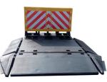 Honeycomb Aluminum Detachable Mobile Vehicle Barrier 1800KG Heavy Duty