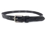 2.8cm Width Women'S Fashion Leather Belts For Dresses With Alloy Buckle