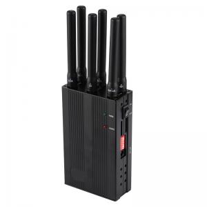China TX TELSIG Handheld GPS Signal Jammer Can Control The Switch Individually on sale