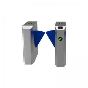 China Pedestrian Access Entry Flap Barrier Gate Multiple Mode Control Single / Double Passage on sale