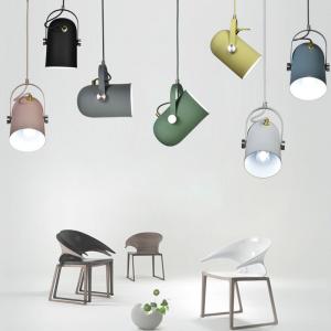 Wholesale Nordic Minimalism Metal Drop Light Angle Adjustable Pendant Lights For Bar Showcase from china suppliers