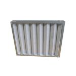 Aluminum Frame G4 Pleated Panel Air Filter Lower Resistance