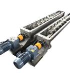 Wet Concrete And Cement Axle-less Spiral Conveyor Feeder