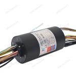 40 circuits 2A 5A Optional Electric Through Bore Slip Ring For Industry