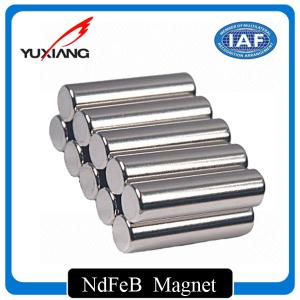 Wholesale Permanent Neodymium Custom Made Magnets Radial Magnetizing Silver Color from china suppliers