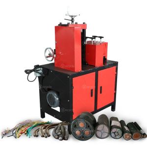Wholesale 200-1000 Kg/d Capacity Professional Copper Wire Cable Peeling Machine with 99.99% Separation Rate from china suppliers