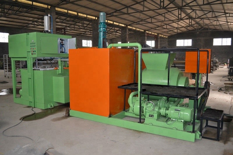 pulp moulding small egg tray machine for home business with 2 years warranty