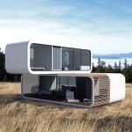 Tiny House CE Certificated Prefab House Office Apartment Apple Cabin Movable
