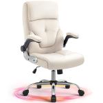 Customized Color Swivel Chair Linen Fabric Home Office Desk Chairs for Your