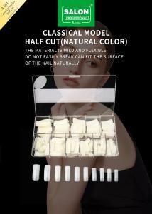 Wholesale Professional False Nails Tips Natural Clear Color Full Cover Artificial Finger Nails Half Cover French Nail Tips from china suppliers