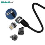 720 Degree Stable Magnetic Type C Charging Cable Multiscene Portable
