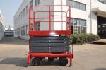Manual Pushing Mobile Scissor Lift 9 Meters Height Hydraulic Lift Table 500Kg