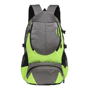Wholesale Green / Black Color Rock Climbing Backpack Customized Printing Surface from china suppliers