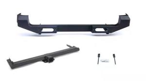 Wholesale Jimny Sport B rear bumper with spare tire rack 4x4 Tail Bumper for Jimny auto steel bumper from china suppliers