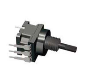 Wholesale 16mm rotary potentiometer, carton potentiometer with metal shaft, potentiometer with switch from china suppliers