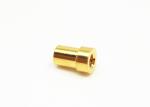 Gold Plated SMPM RF Connector Male To Male Rf Coaxial Connector 50Ω Impedance
