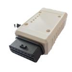 Female 16 Pin OBD Plug Adapter , Bent Pin OBD2 Motorcycle Adapter