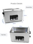 GT SONIC 500W 30L Ultrasonic Injector Cleaning Machine For Spare Parts